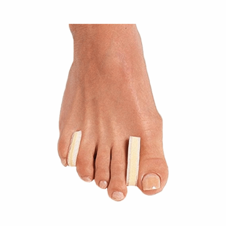 3-Layer Foam Toe Separators Toe Friction Relief