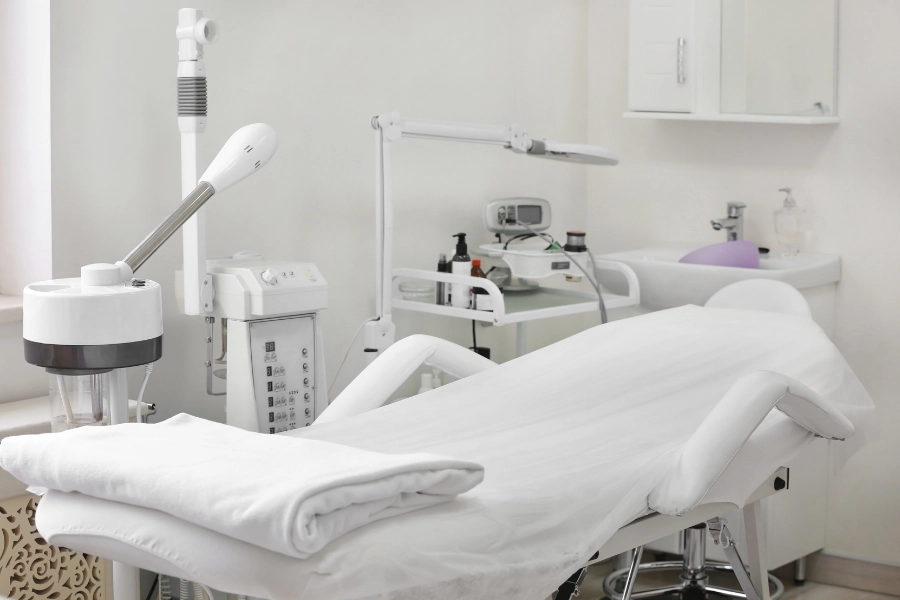 Modern podiatry treatment room at Evolve Health