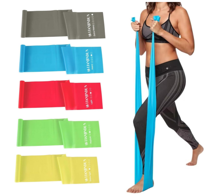 Flat Resistance Bands Latex-Free Exercise Bands